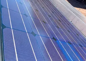 Solar panel cleaning