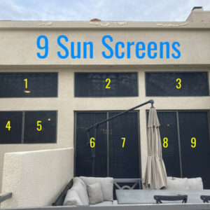 How to count sun screens
